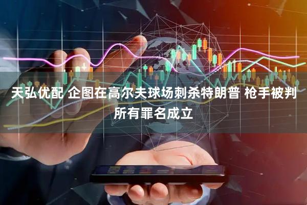 天弘优配 企图在高尔夫球场刺杀特朗普 枪手被判所有罪名成立