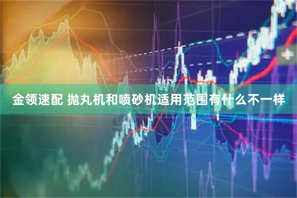 金领速配 抛丸机和喷砂机适用范围有什么不一样